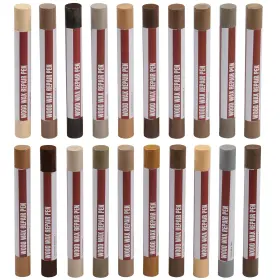 6bqbuxney2411 Uxney Wood Filler Sticks 20 Colors Repair Wax Crayons Technicolor Series
