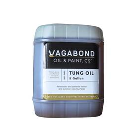 Vagabond Oil & Paint Co 850047527271 . - 100% Pure Tung Waterproof Natural Wood Finish And Sealer 5 Gallons