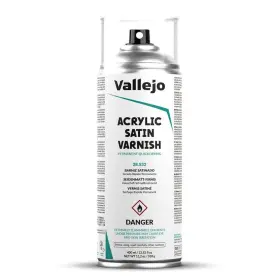 Dk711val28532 Vallejo Acrylic Satin Varnish Spray Long Lasting Protection Scratch Resistant &