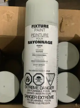 55018 Valspar 071915225772 6x - Fixture Spray Paint Grey