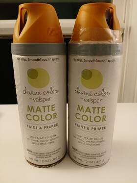Valspar 231167 Devine Color By Soft Matte Paint And Primer Cinnamon Discontinued