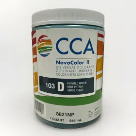 8821np Valspar Cca Novocolor Ii Universal Colorant 103 D Phthalo Green 1 Qt
