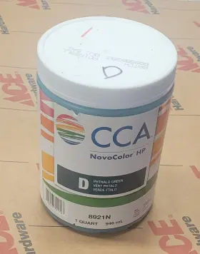 8921n Valspar Novocolor Hp Cca D Phthalo Green Paint Colorant