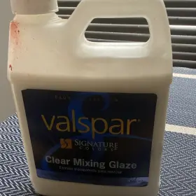 98557 Valspar Signature Colors Clear Mixing Glaze For Paint Projects
