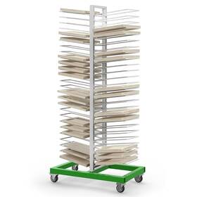 Vanerepok Pdr-001 Paint Drying Rack 50 Shelves For Cabinet Doors Heavy-duty Carbon S