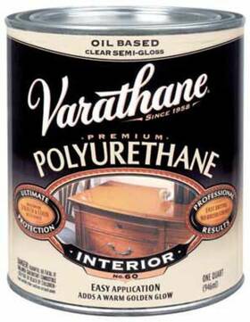 Varathane 026748009044 Ultimate Gloss Clear Oil-based Polyurethane 1 Qt