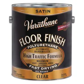 130231 Varathane Floor Finish Crystal Clear Satin 1 Gal. 1tbn6