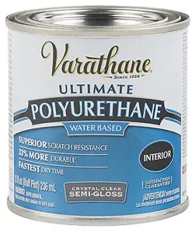 200161h Varathane 1/2-pint Semi-gloss Interior Waterborne Diamond Polyurethane