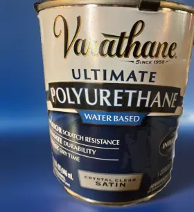 200241h Varathane Water-based Interior Polyurethane 1 Quart Clear Satin Fast Dry Durable