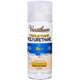 318287 Varathane 11 Oz. Clear Semi-gloss Triple Thick Polyurethane Spray 6-pack