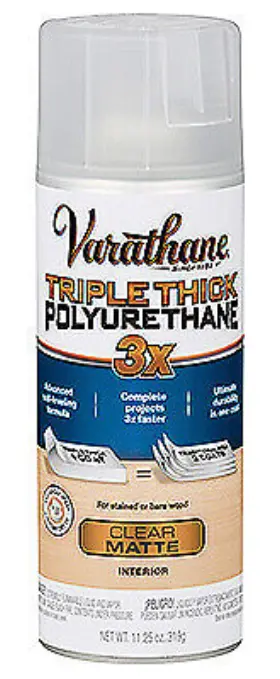 318289 Varathane Triple Thick Polyurethane Matte 11-oz. Aerosol - Quantity 6
