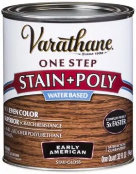 336361 Varathane Onestep Semi Gloss Early Polyurethane Water-base 1 Quart 2-pack