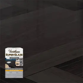 Varathane 445001455436 1 Quart Charcoal Gloss Super Glaze Finish And Preservative 3-pack