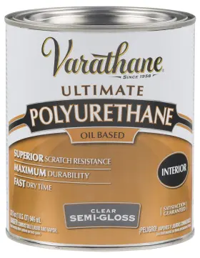 6041h Varathane Quart Rust-oleum Clear Oil-based Interior Ultimate Polyurethane Semi-gloss