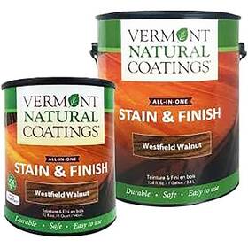 Vermont Natural Coatings 817511011636 Polywhey Stain And Finish Westfield Walnut Gal