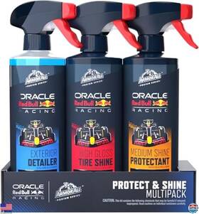 Visit The Armor All Store 00070612002167 3-piece Car Detailing Kit - Hybrid Ceramic Detailer Tire Shine Interior
