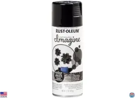 345664 Visit The Rust-oleum Store Color Shift Spray Paint Black Basecoat 11 Oz - Craft And Hobby Supplies