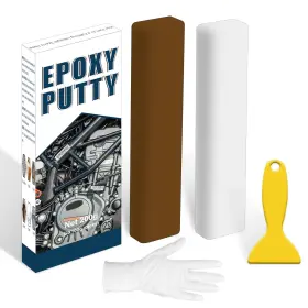 Ya-usgk-0642 Wan2tlk Epoxy Putty 200g Wood Filler 2 Part Metal For Plastic Glass Brown
