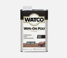 Watco 026748068041 Quart Clear Gloss 68041 Wipe-on Polyurethane Finish