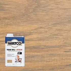 348758 Watco Interior Paint/stain Flagstone Oil Conditioner Transparent Finished Wood