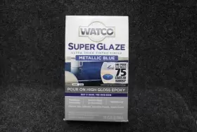 366716 Watco Super Glaze Metallic Blue Epoxy Resin