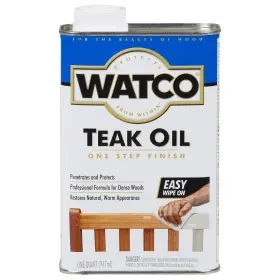 A67141 Watco Rust Oleum 67141 Teak Oil Finish