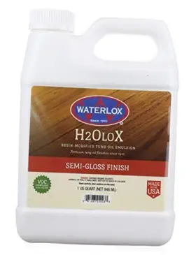 H2olox Waterlox 081283220033 Water Based 1 Quart 1quart Semi-gloss