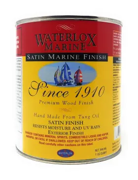 Waterlox 081283260329 Satin Finish 1 Quart