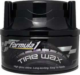 615248 West Drive Formula 1 Tire Wax - Long Lasting Gel For Black Glossy Tires Water Resista