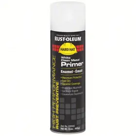 209566 White Rust-oleum Rust Preventative Spray Primer 15 Oz