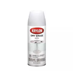 White 724504039426 Dry Erase Paint 11.5 Oz Aerosol Cans Set Of 7 Krylon