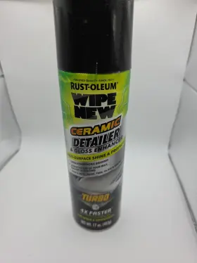 393327 Wipe New Rust-oleum Ceramic Detailer And Gloss Enhancer Turbo Spray Sy