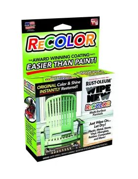 Wipe New 855208004318 Rust-oleum R6pcrtlkit Recolor Paint Restorer With Wipe-on Applicator