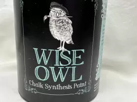 Wise Owl 664984004104 New 16 Fl Oz Pint Chalk Synthesis Paint Dried Thyme Paint/primer Matte