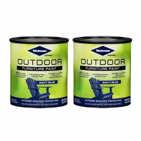 360349 Wolman 020066469795 Outdoor Furniture Paint Quart Navy Blue 1 Quarts Pack Of