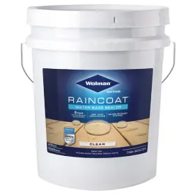 288345 Wolman Raincoat Clear Water-based Wood Sealant 5 Gal - Total Qty 1