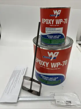 Wooster 430988760062 Products Anti-skid Kit 1 Gal Gray Epoxy Gloss