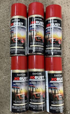 X-o Rust 042909085313 X-o Anti-rust Spray Paint And Primer Direct-to-metal Truck Tractor 6 Can