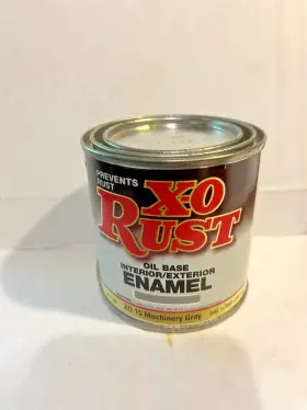 372581 X O Rust X-o Stops Gray Protective Enamel Paint 8 Oz