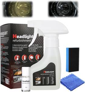 Xiufa 3389a Automotive Headlamp Restoration Fluid Kit Car Headlight Cleaner And Restorer Co