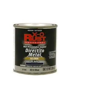 Xo Rust 042909371393 Oil Base Xo-8 Blue Gloss Half Pint Xo Rust 042909371393 Oil Base Xo-8 Blue Gloss Half Pint