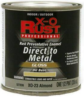 Xo Rust 042909527035 Oil Base Xo-23 Almond Half Pint