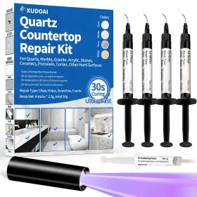 Qcfc004 Xudoai Quartz Countertop Repair 0.35 Fl Oz Pack Of 1 Clear White Gray Beige