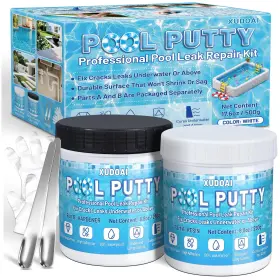 Wpp176500 Xudoai Pool Putty 17.6oz/500g 2 Part Epoxy For Underwater Or White