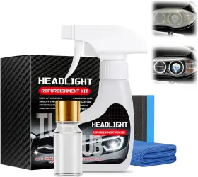 Xuevoriy 659780158878 Automotive Headlamp Restoration Fluid Oxidized Kit Headlight Pro