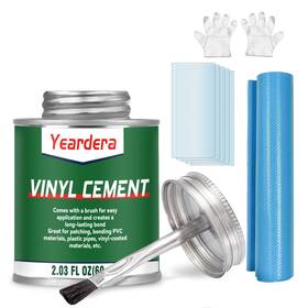 Yeardera Gzpvc-60ml-001 Vinyl Cement High Strength Glue Waterproof Pvc Clear