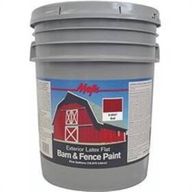 Yenkin-majestic 2424835 Yenkin-majestic 5 Gal Majic Latex Barn And Fence Paint - Red