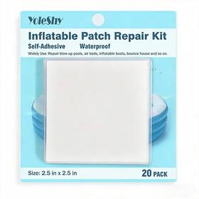 Yoleshy L9wni5d1gk Inflatable Pool Patch Repair Kit 20 Packs Transparent