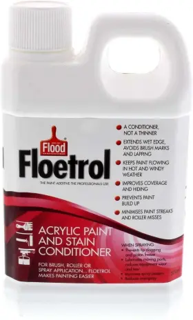 210041 Yummy-yamaguchi Flood Floetrol Acrylic Paint Additive And Stain Conditioner Keeps Flo