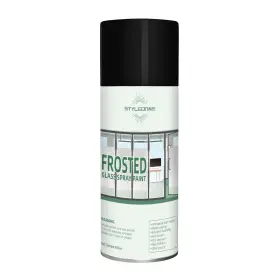 Yuqus 765142882654 Glass Frosted Spray Paint Black 450ml 1 Bottle 15.22oz Frosting Spra